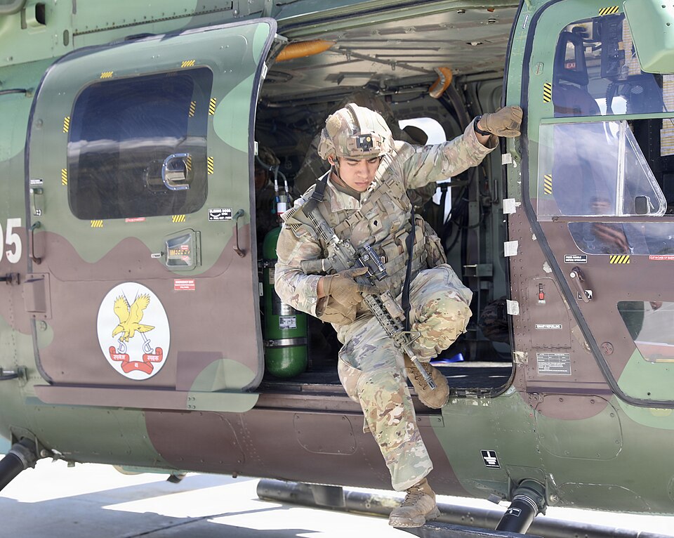 Indian and US soldiers during Yudh Abhyas 2026