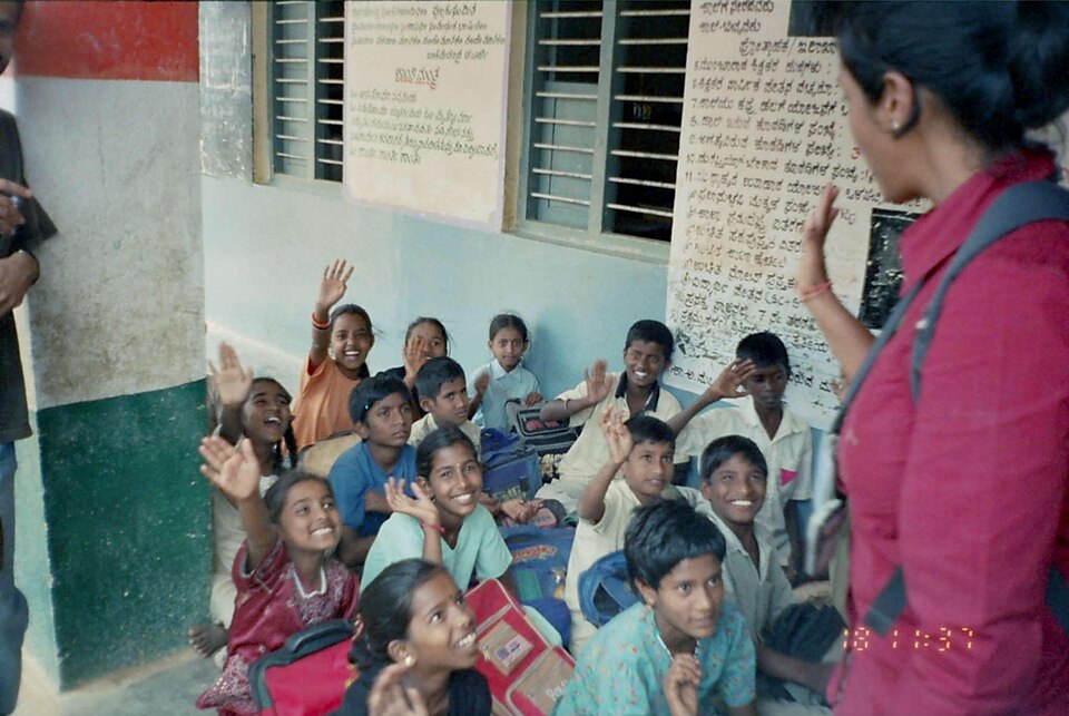 School classroom in India in a file photograph