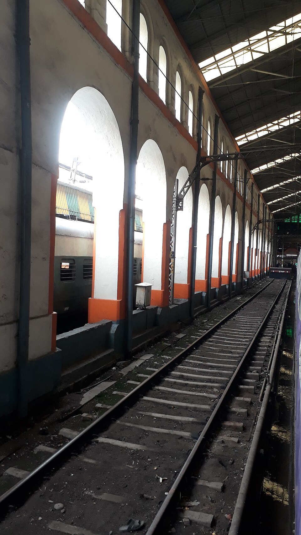 Railway platform in Kolkata in a file photograph
