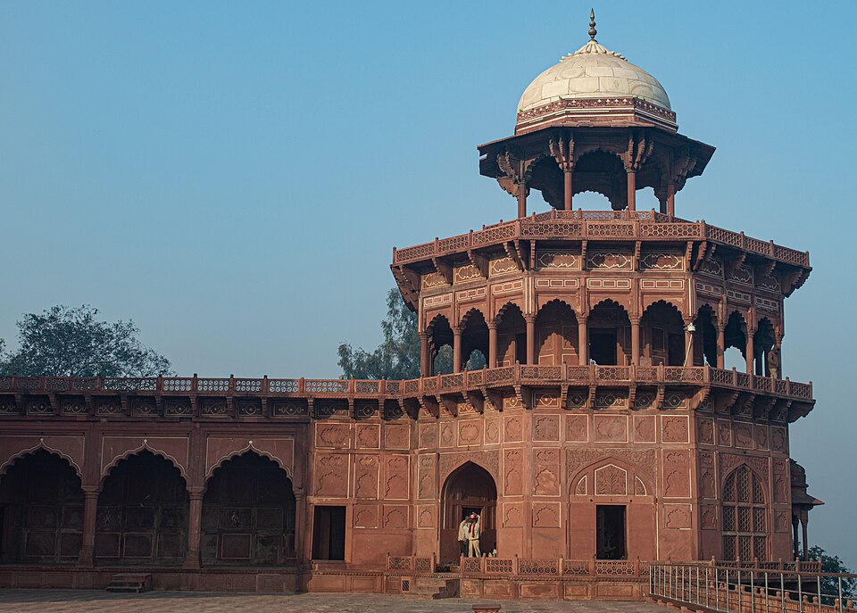 Taj Mahal complex in Agra in a file photograph