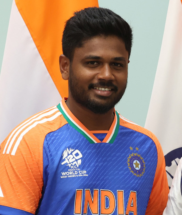 Sanju Samson in a July 2024 file portrait
